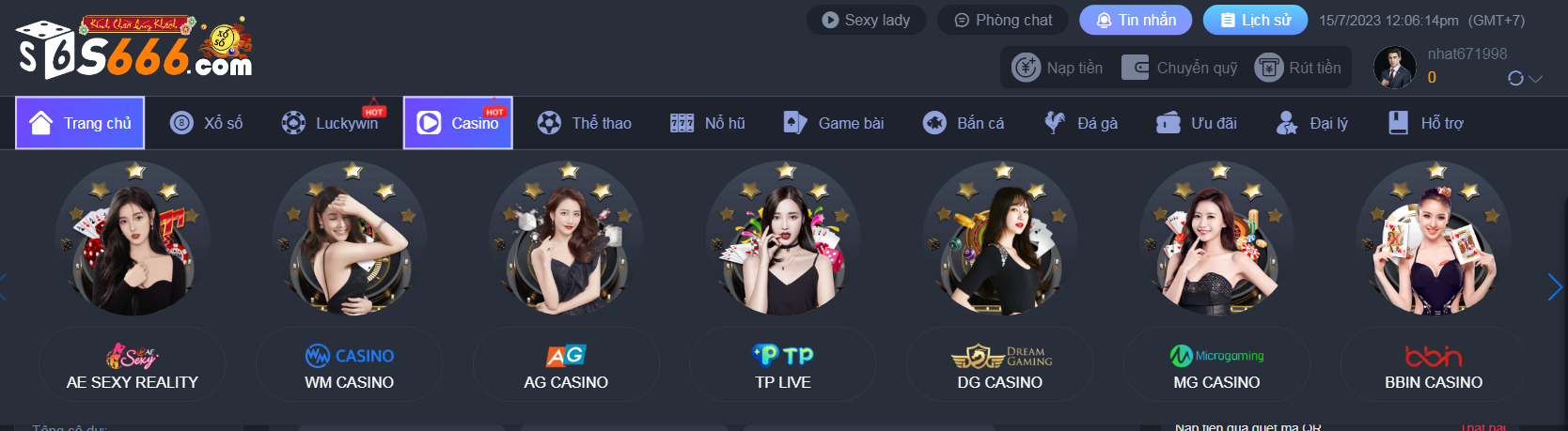 S666 Casino với đẳng cấp vượt trội